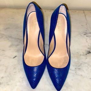 Cobalt blue heels